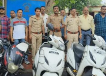 चोरीच्या सहा दुचाकीसह दोन अल्पवयीन मुलांना अटक ; जळगाव शहर पोलिसांची कारवाई