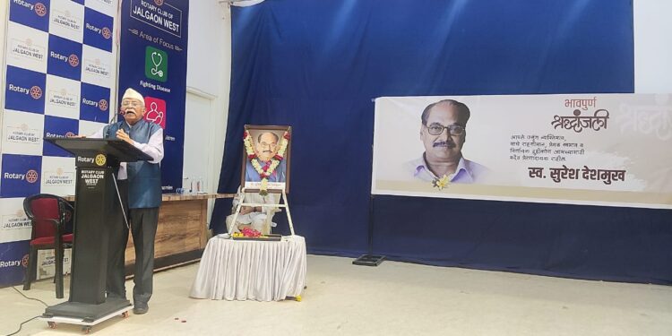 कबचौ उमवि विद्यापीठाचा नावलौकिक सुरेश देशमुख यांच्या कार्यामुळेच