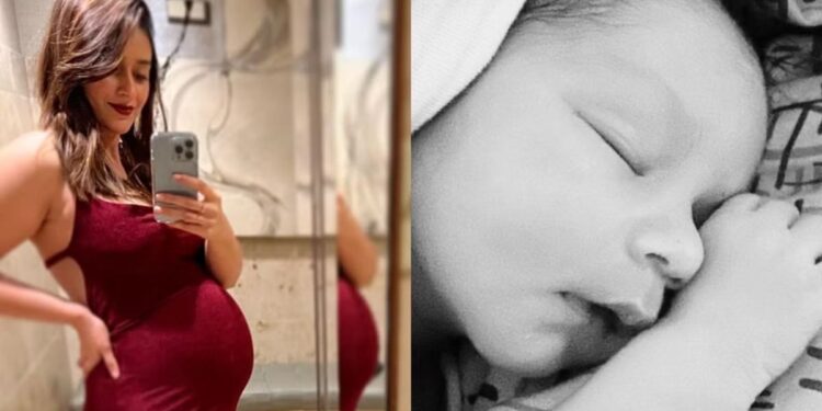 या अभिनेत्री दिला गोंडस मुलाला जन्म ; फोटो शेअर करत सांगितलं बाळाचं नाव