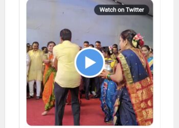 किरीट सोमय्या यांनी दहीहंडीत फुगडी खेळून व तरुणांसोबत भर पावसात डान्स करून केली धमाल ; व्हिडीओ प्रचंड व्हायरल