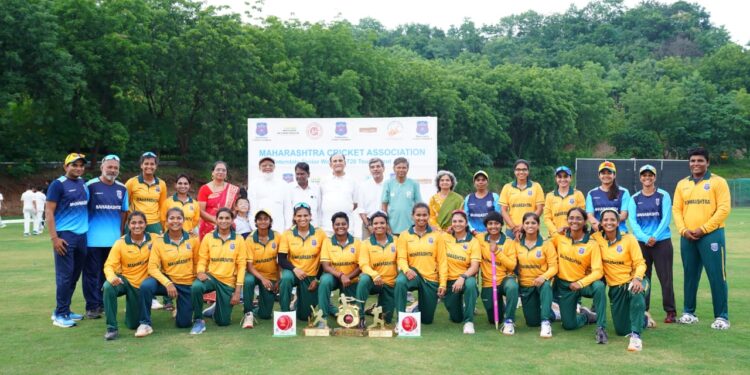 महाराष्ट्र क्रिकेट असोसिएशन आंतरराज्य वरिष्ठ महिला टि-२० क्रिकेट स्पर्धेत महाराष्ट्र संघाचा दणदणीत विजयी