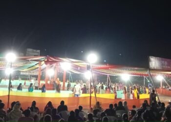 पाळधीकरांना पडली जीपीएस नवरात्रोत्सवाची भुरळ; गरबा दांडिया प्रेमी यांचा मिळतोय उत्स्फूर्त प्रतिसाद.!