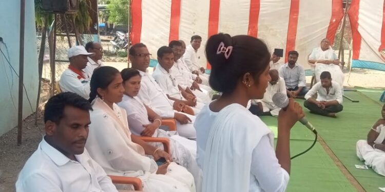 भारतीय बौद्ध महासभा आयोजित करंजी बुद्ध विहार येथे महिला उपासिका प्रशिक्षण संपन्न