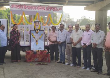 आप्पासाहेब विश्वासराव भालेराव प्रतिष्ठान तर्फे शव वाहिकेचे लोकार्पण