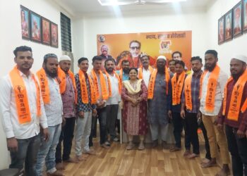 मुस्लिम बांधवांचा शिवसेना पक्षप्रवेश सोहळा संपन्न