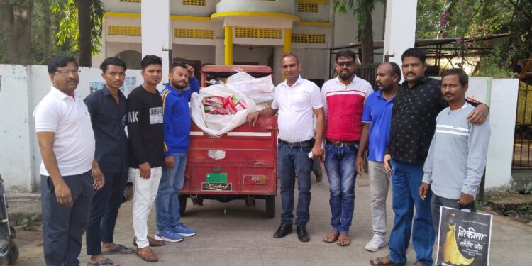 पाचोरा नगरपरिषदेची प्लॅस्टीक बंदी बाबत धडक मोहीम