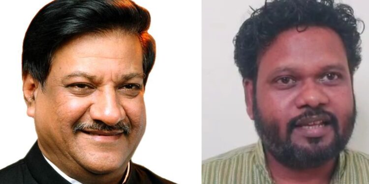 बाळासाहेब आंबेडकरांवर घाणेरडे आरोप केले तर गाठ आमच्याशी ; काँग्रेसच्या पृथ्वीराज चव्हाण यांना वंचितचे थेट आव्हान