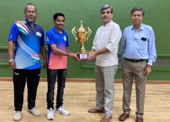 राष्ट्रीय फेडरेशन चषक कॅरम स्पर्धेत जैन इरिगेशनच्या योगेश धोंगडेला उपविजेतेपद