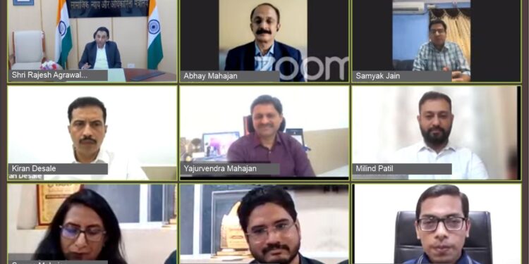 दृष्टीहीन विद्यार्थ्यांना समान संधी उपलब्ध होण्यासाठी दीपस्तंभ फाऊंडेशनचे अभ्यासमित्र ॲप ठरेल महत्वाचे : प्रधान सचिव राजेश अग्रवाल