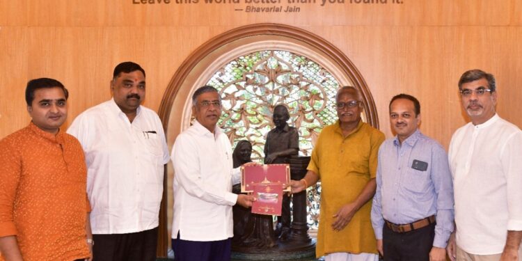 रामलल्ला प्राणप्रतिष्ठा सोहळ्यासाठी जैन इरिगेशन सिस्टिम लि. चे अध्यक्ष अशोक जैन यांनाही निमंत्रण