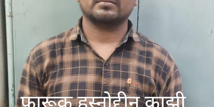 चोरीची मोटर सायकल घेणाऱ्यास स्थानिक गुन्हे शाखेच्या पथकाने केले जेरबंद