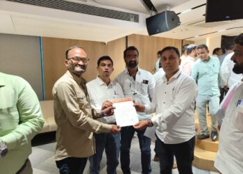 भारतीय वन कामगार सेनेच्या राज्य समन्वयक पदी मराठी अभिनेता अनिल मोरे यांची निवड