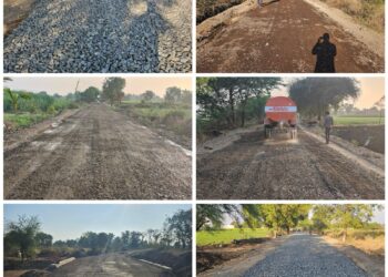 कोदगाव – बेलदारवाडी रस्त्याचा वनवास संपला ; ग्रामविकास मंत्री ना.गिरीषभाऊ महाजन यांच्या प्रयत्नांनी भरीव निधी – आ. मंगेश चव्हाण