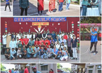 जी. एच. रायसोनी पब्लिक स्कूलमध्ये “पेरेंट्स स्पोर्ट्स डे” सेलिब्रेशन