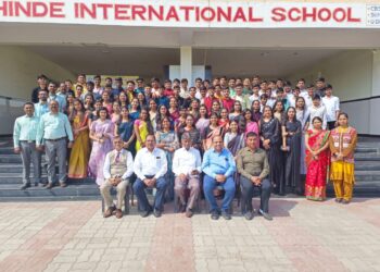 शिंदे इंटरनॅशनल स्कूल पाचोरा येथे दहावीच्या विद्यार्थ्यांचा निरोप समारंभ संपन्न