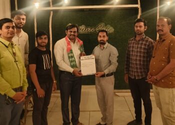 लोक संघर्ष मोर्चा या संघटनेच्या जळगाव जिल्हा अध्यक्ष पदी जयंत हिरालाल पाटील