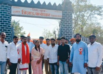 शिवरायांचे आठवावे रूप शिवरायांचा आठवावा प्रताप डॉ. केतकी पाटील यांच्यातर्फे शिवजयंती उत्सवांना उपस्थिती