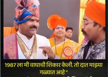 ३७ वर्षांपूर्वी वाघाची शिकार केली आणि त्याच वाघाचा दात माझ्या गळ्यात असल्याची आमदाराची धक्कादायक कबुली ; व्हायरल व्हिडीओ चर्चेत