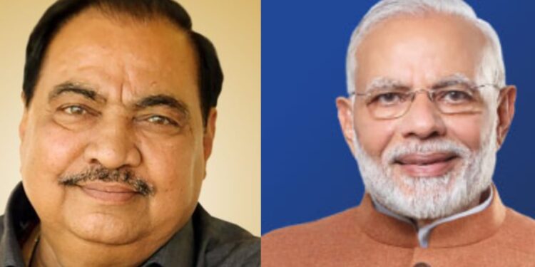 पंतप्रधान नरेंद्र मोदी यांच्या हस्ते उदघाटन होणाऱ्या कार्यक्रमास एकनाथराव खडसेनीं दिल्या शुभेच्छा!