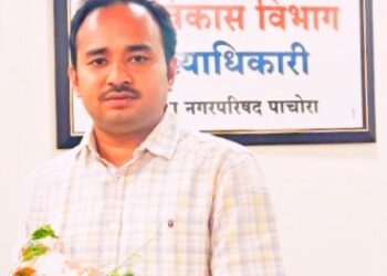 मोकाट गुरे, कुत्रे व अतिक्रमणाचा प्रश्न सोडवणार ; पाचोरा न.पा.चे नुतन मुख्याधिकारी देवरे