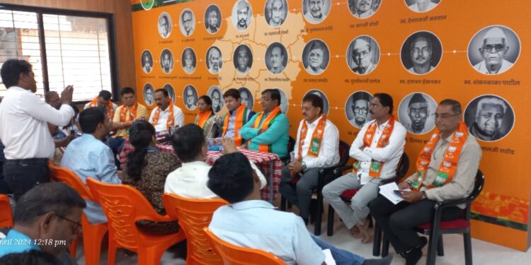 भाजपाचा ६ रोजी स्थापना दिवस ; ‘बूथ’ विजय अभियानातून बूथवाईज ३७० मते वाढविण्याचा निर्धार – अजित चव्हाण