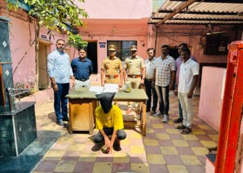 साडेतीन हजाराच्या गांजासह तरुणास घेतले ताब्यात,पाचोरा पोलिसांची कारवाई