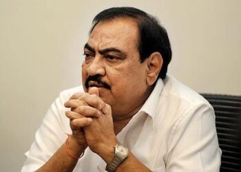 भाजपमधील अंतर्गत खदखद पुन्हा एकदा समोर ; एकनाथ खडसेंच्या संवादचा व्हिडीओ तुफान व्हायरल