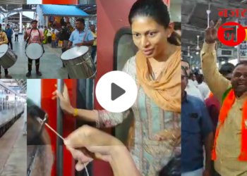 केंद्रीय मंत्री रक्षा खडसेचं जिल्ह्यात जंगी स्वागत