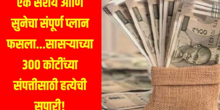 एक संशय आणि सुनेचा संपूर्ण प्लान फसला…सासऱ्याच्या 300 कोटींच्या संपत्तीसाठी हत्येची सुपारी!