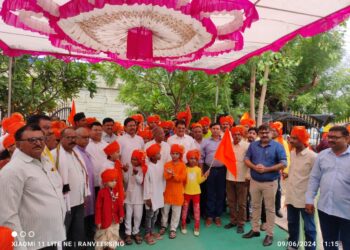 हिंदू सूर्य महाराणा प्रतापसिंह यांच्या जयंती निमित्त जळगावात अभिवादन