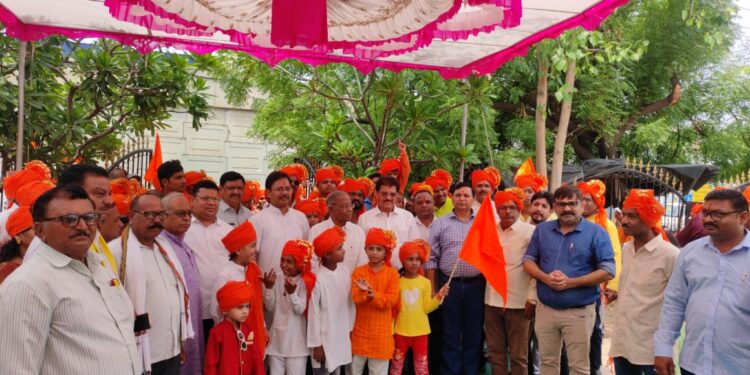 हिंदू सूर्य महाराणा प्रतापसिंह यांच्या जयंती निमित्त जळगावात अभिवादन