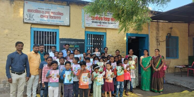 शाळेचा पाहिला दिवस ; पाचोरा कन्या विद्यालयात मुलींचे जल्लोषात स्वागत