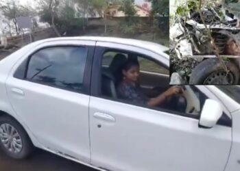 रील करण्याच्या नादात कार दरीत कोसळली ; तरुणीचा मृत्यू