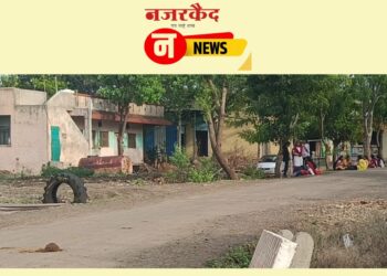 वाघारी गावात बसस्थानक पण ‘शेड’ चा पत्ताचं नाही ; पावसाळ्यात प्रवाशांची गैरसोय