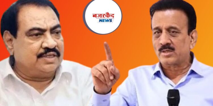 आता काय मुहूर्त काढायचा का? भाजप प्रवेशावरून गिरीष महाजणांचा खडसेनां टोला