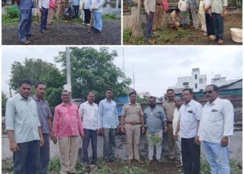 रावेर तालुका महाराष्ट्र राज्य पत्रकार संघा तर्फे वृक्षारोपण