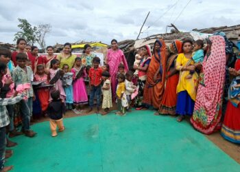 बाल संस्कार वर्गातील बालकांशी डॉ.केतकीताई पाटील यांनी साधला संवाद