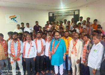 पालकमंत्री गुलाबराव पाटील यांच्या नेतृत्वावर विश्वास ठेवत धरणगाव तालुक्यातील तरुणांचा शिवसेनेत प्रवेश !