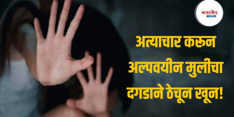 अल्पवयीन मुलीला शेताकडे उचलून नेत अत्याचार करून केला खून!