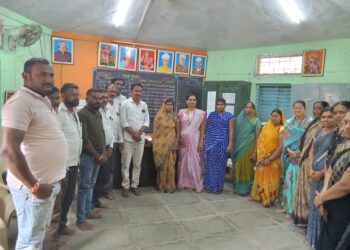 लोहारा येथे शाळा व्यवस्थापन समीती अध्यक्षपदीसौ. सपना अमोल भोसांडे यांची बिनविरोध निवड