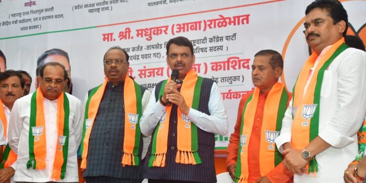 कर्जत जामखेडमध्ये यावेळी भाजपा परिवर्तन घडविणार ; उपमुख्यमंत्री देवेंद्र फडणवीस यांचा विश्वास