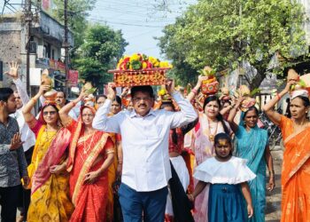 अध्यात्मिक उन्नतीसाठी शिवमहापुराण कथा लाभदायी : आ. राजूमामा भोळे