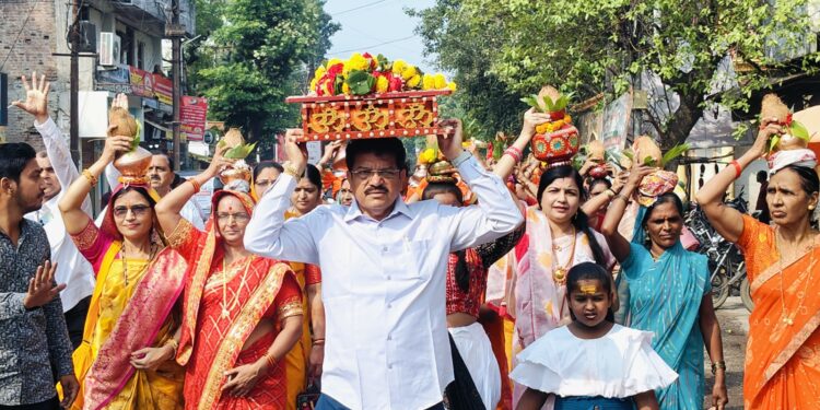 अध्यात्मिक उन्नतीसाठी शिवमहापुराण कथा लाभदायी : आ. राजूमामा भोळे