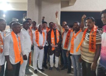 चिंचोली व धानवड येथील शिवसेना (उबाठा) चे पदाधिकारी व कार्यकर्त्यांचा शिवसेनेत प्रवेश