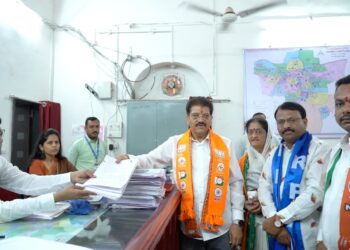 आ. राजूमामा भोळे यांनी दाखल केला नामांकन अर्ज