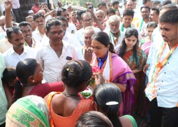 मुक्ताईनगर विधानसभा ; रोहिणी खडसेनीं बोदवड तालुक्यातील गावांना भेट साधला संवाद 