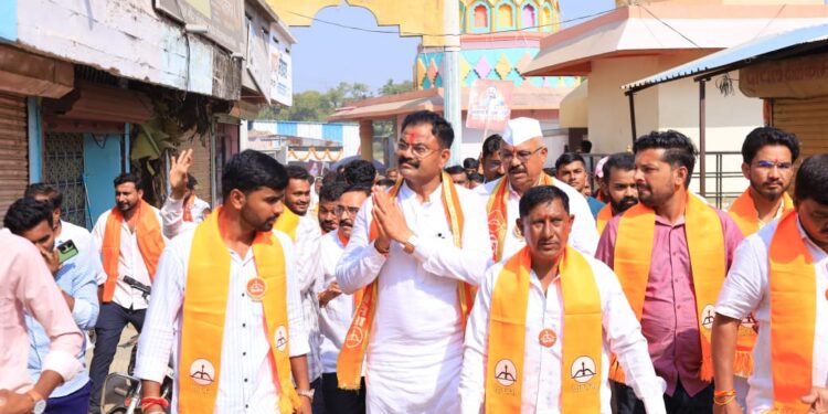 नगरदेवळा प्रचार रॅलीतून मिळाला विजयाचा विश्वास- आमदार किशोर आप्पा पाटील