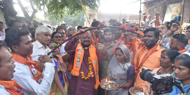 मंत्री गुलाबराव पाटील यांना तरसोद मधून लीड देणार – निलेश पाटील