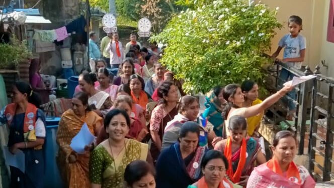 पाचोरा भडगाव विधानसभा मतदारसंघात नानासाहेब प्रताप हरी पाटील यांचा भोजे , सावखेडा बुद्रुक व सावखेडा खुर्द येथे प्रचार