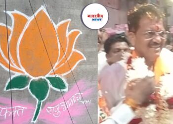 ‘अब की बार, राजूमामाच आमदार’ रांगोळीतून भगिनींनी दिल्या आ. राजूमामा भोळे यांना विजयासाठी शुभेच्छा